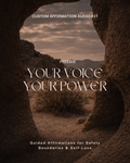 Custom Affirmation Audio Kit Freebie