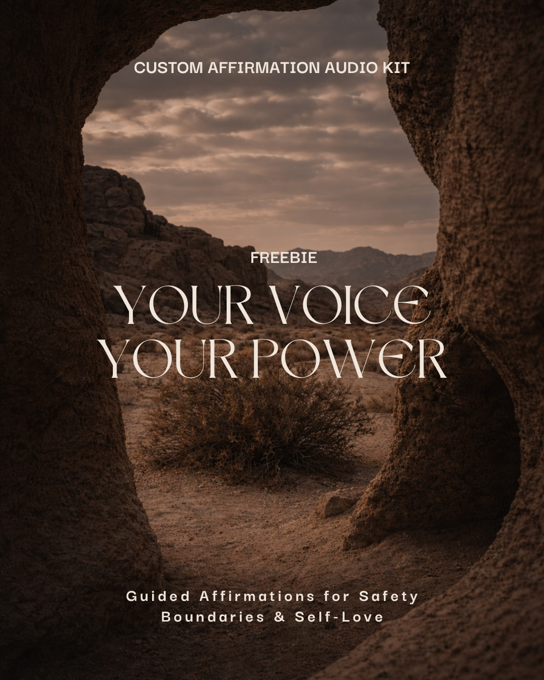 Custom Affirmation Audio Kit Freebie